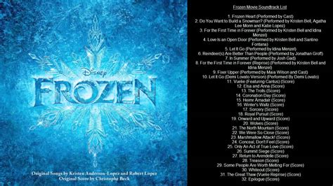 frozen soundtrack on youtube